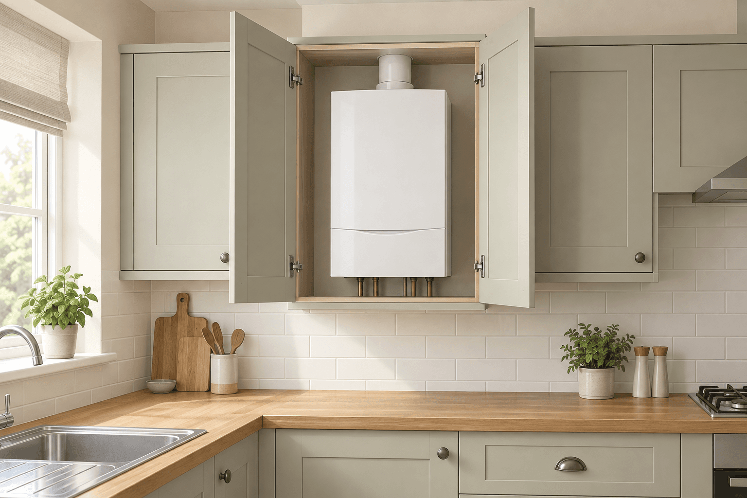 Planning a Kitchen Around a Boiler: Settle the Cupboard Before Ordering Units